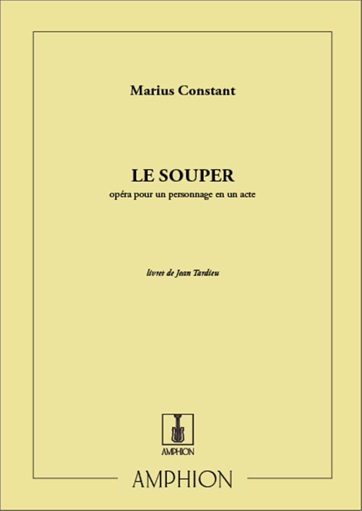 Le Souper Chant-Piano